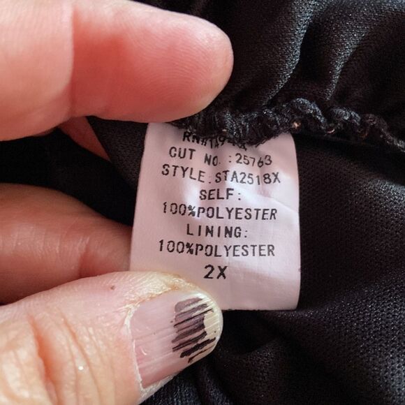 Siren Lily Plus Size 2XL Animal Print Blouse Top Shirt Women's Leopard - Picture 4 of 4